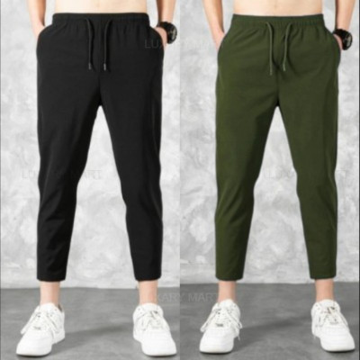 2 Pcs Premium Quality Micro Stitch Trouser For Men