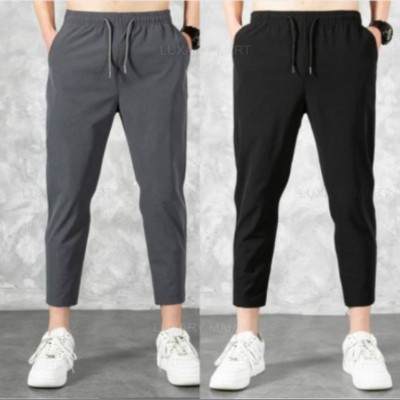 2 Pcs Premium Quality Micro Stitch Trouser For Men