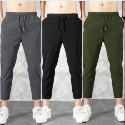3 Pcs Premium Quality Micro Stitch Trouser For Men