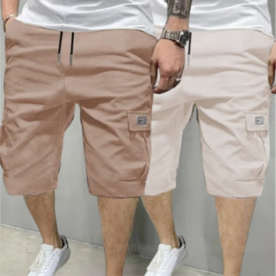 2 pcs combo Chino Stretch Shorts (3 quarter)
