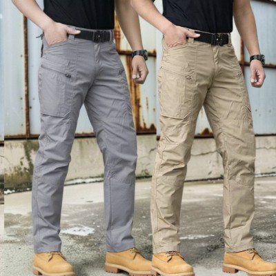 2 Pcs Men's Multifunctional Tactical Twill Pant