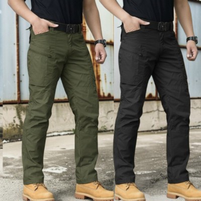 2 Pcs Men's Multifunctional Tactical Twill Pant