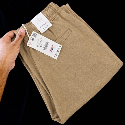 Most Demandable cotton trouser for Men (Brown)