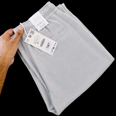 Most Demandable cotton trouser for Men (Ash)