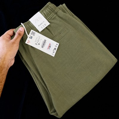 Most Demandable cotton trouser for Men (Olive)