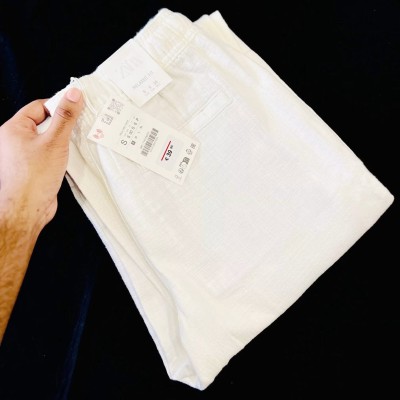 Most Demandable cotton trouser for Men (White)